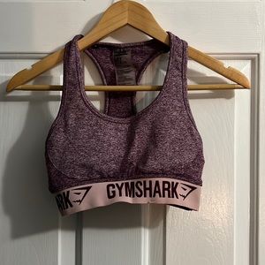 Gymshark purple dry fit sports bra